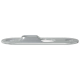 Vidaxl sleufhanger 12 pcs zilver 45 x 16 x 3.5 mm ijzer