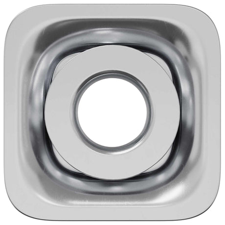 Vidaxl draadbuis invoeg 12 pcs zwart en zilver 15,8 x 15,8 x 22,5 mm