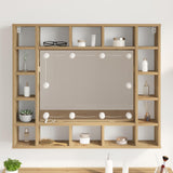 Vidaxl spiegel lichten 2 pcs wit 4.5 x 4.5 x 4.8 cm kunststof