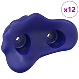 Vidaxl klimgreep 12 pcs blauw 100 x 67 x 43 mm pp
