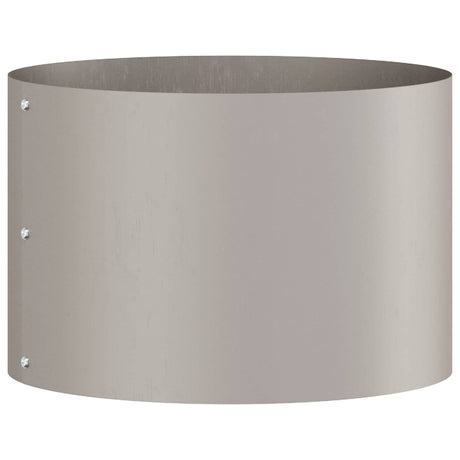 Vidaxl plantenring bruin 30 x 30 x 20 cm cortenstaal