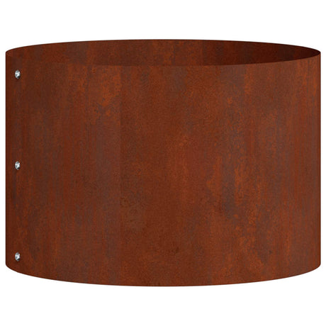 Vidaxl plantenring 5 pcs bruin 30 x 30 x 20 cm cortenstaal