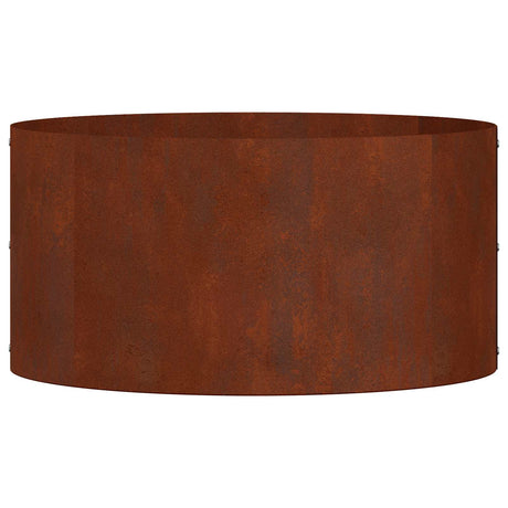 Vidaxl plantenring 5 pcs bruin 40 x 40 x 20 cm cortenstaal
