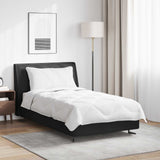Vidaxl zomer dekbed met kussen 2 pcs wit microvezel