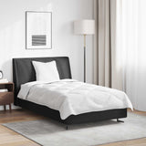 Vidaxl dekbed set met kussen 2 pcs wit microvezel