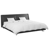 Vidaxl dekbed set met kussen 3 pcs wit donsveertjes
