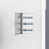 Vidaxl toegangs paneel wit 63 x 33 x 3 cm staal