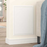 Vidaxl toegangs paneel wit 43.5 x 33 x 3 cm staal