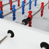 Vidaxl voetbaltafel spelers 22 pcs blauw en rood 2,4 x 2,1 x 9,7 cm pp