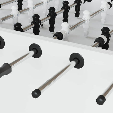 Vidaxl voetbal tafel lagertjes 10 pcs zwart 3 x 3 x 2,1 cm kunststof