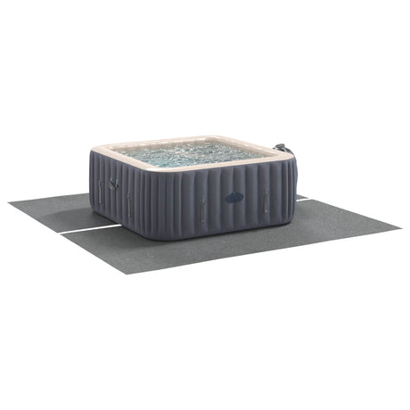Vidaxl zwembad grondzeil lichtgrijs 274 x 274 x 0,1 cm