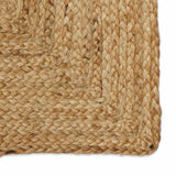 Vidaxl gebied tapijt beige 200 x 290 cm jute