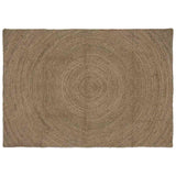 Vidaxl vloerkleden rechthoekig grijs 140 x 200 cm jute