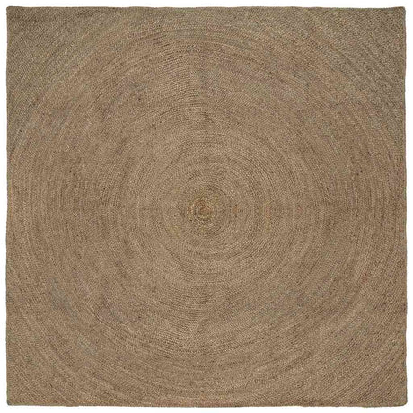 Vidaxl vloerkleden vierkant grijs 240 x 240 cm jute