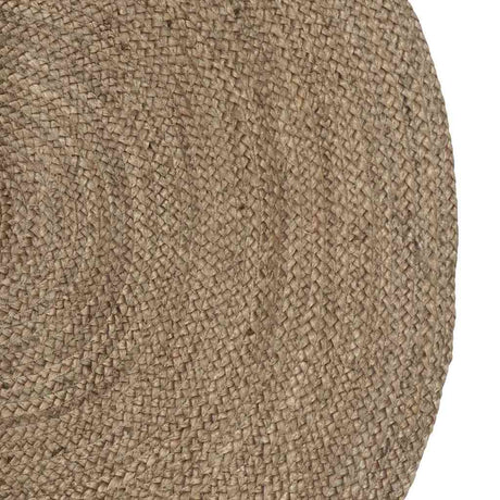 Vidaxl vloerkleden ovaal grijs 152 x 245 cm jute