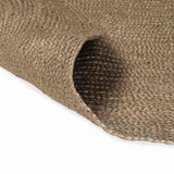 Vidaxl vloerkleden ovaal grijs 205 x 305 cm jute