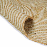 Vidaxl vloerkleed natuurlijk en wit 205 x 305 cm jute
