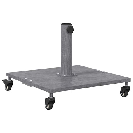 Vidaxl parasolvoet donkergrijze houtlook 45 x 45 x 31,5 cm