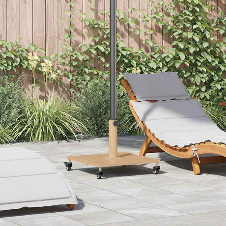 Vidaxl parasolvoet licht hout 45 x 45 x 31,5 cm