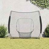 Vidaxl honkbaloefennet zwart 250 x 106 x 209 cm polyester