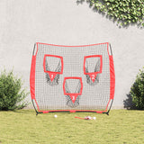 Vidaxl honkbaloefennet zwart 214,5 x 89,5 x 181 cm polyester
