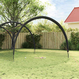 Vidaxl honkbal softbal zwart 702 x 369,5 x 243,5 cm polyester