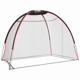 Vidaxl golf trainingshulpmiddel zwart 314 x 150 x 206 cm polyester