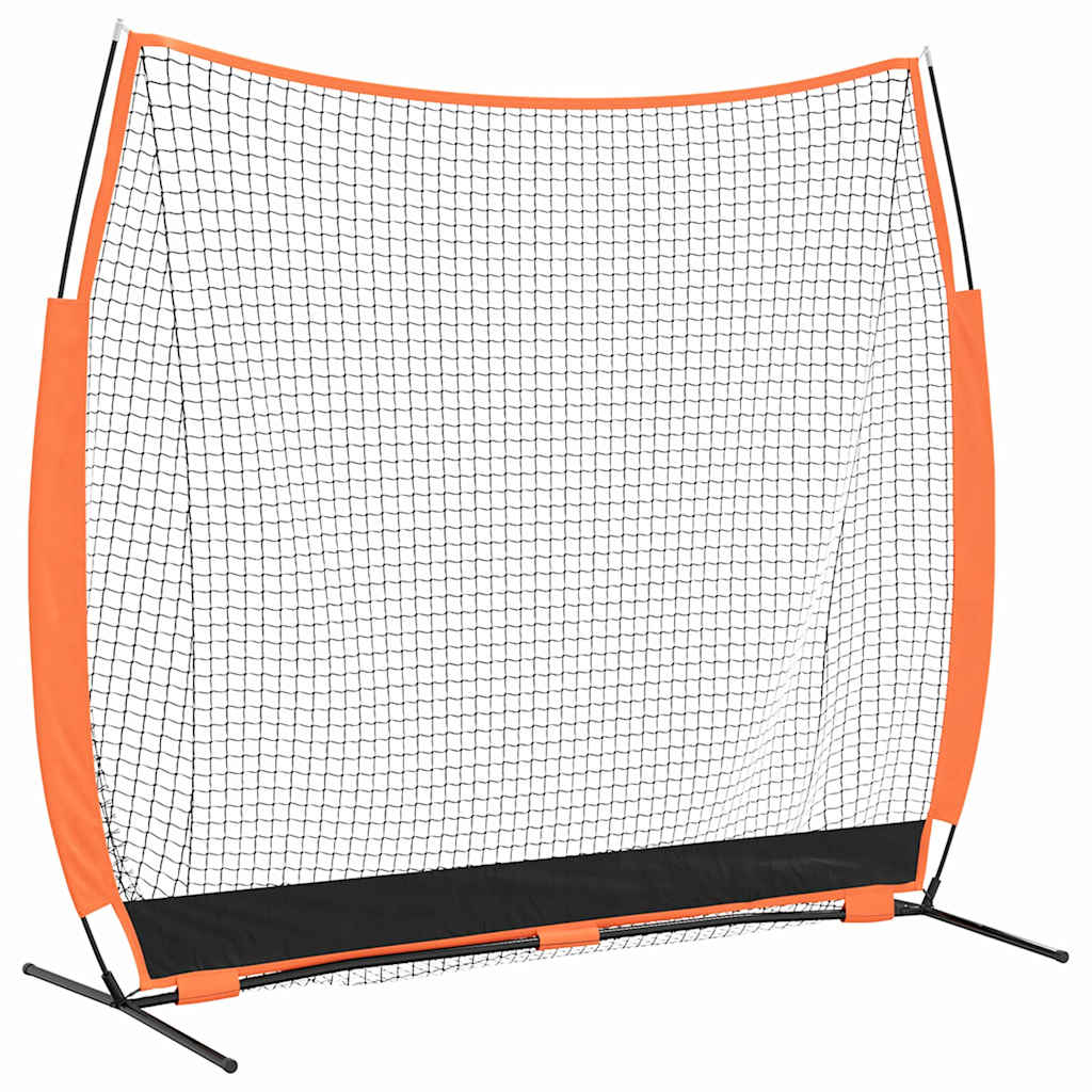 Vidaxl golf trainingshulpmiddel zwart 250 x 106,5 x 210 cm polyester