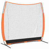 Vidaxl golf trainingshulpmiddel zwart 250 x 106,5 x 210 cm polyester