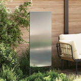 Vidaxl tuin privacy screen zilver 50 x 140 cm gegalvaniseerd staal