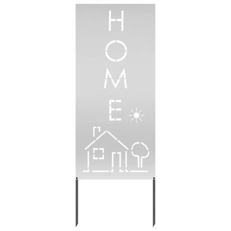 Vidaxl tuin privacy screen zilver 50 x 140 cm gegalvaniseerd staal