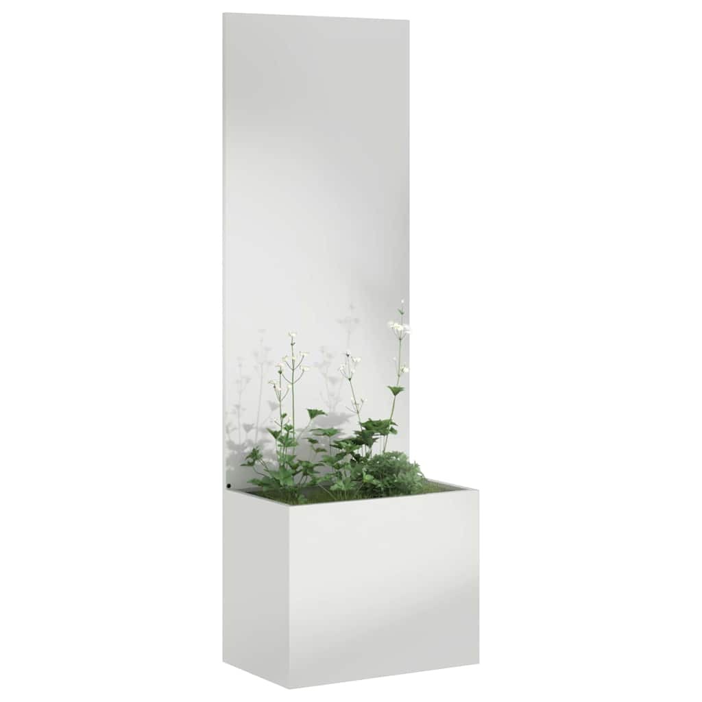 Vidaxl tuin privacy screen fretwerk zilver 50 x 32 x 150 cm
