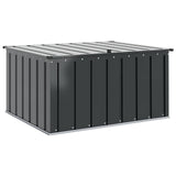 Vidaxl tuinopslagdoos zwart 101 x 82 x 50 cm staal