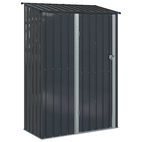 Vidaxl tuinhuisjes antraciet 140,5 x 74 x 200 cm metaal