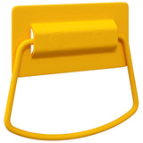 Vidaxl kast handvatten 12 pcs mosterdgeel 85 x 45 mm metaal