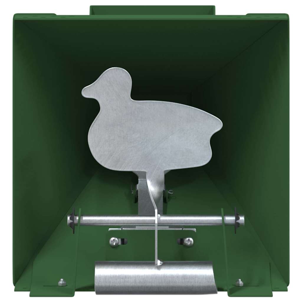 Vidaxl kogelvanger groen 14 x 14 x 19 cm staal
