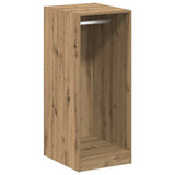 Vidaxl kledingkast met plank met opslag artisan eiken 41 x 48 x 102 cm
