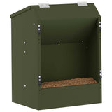 Vidaxl konijnenvoer olijf groen 64,5 x 25,5 x 45,5 cm