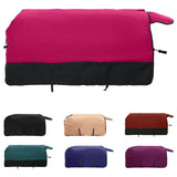 Vidaxl paardendeken roze en zwart 145 cm polyester