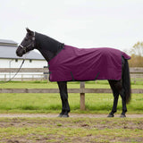 Vidaxl paardendeken donkergroen en zwart 85 cm polyester