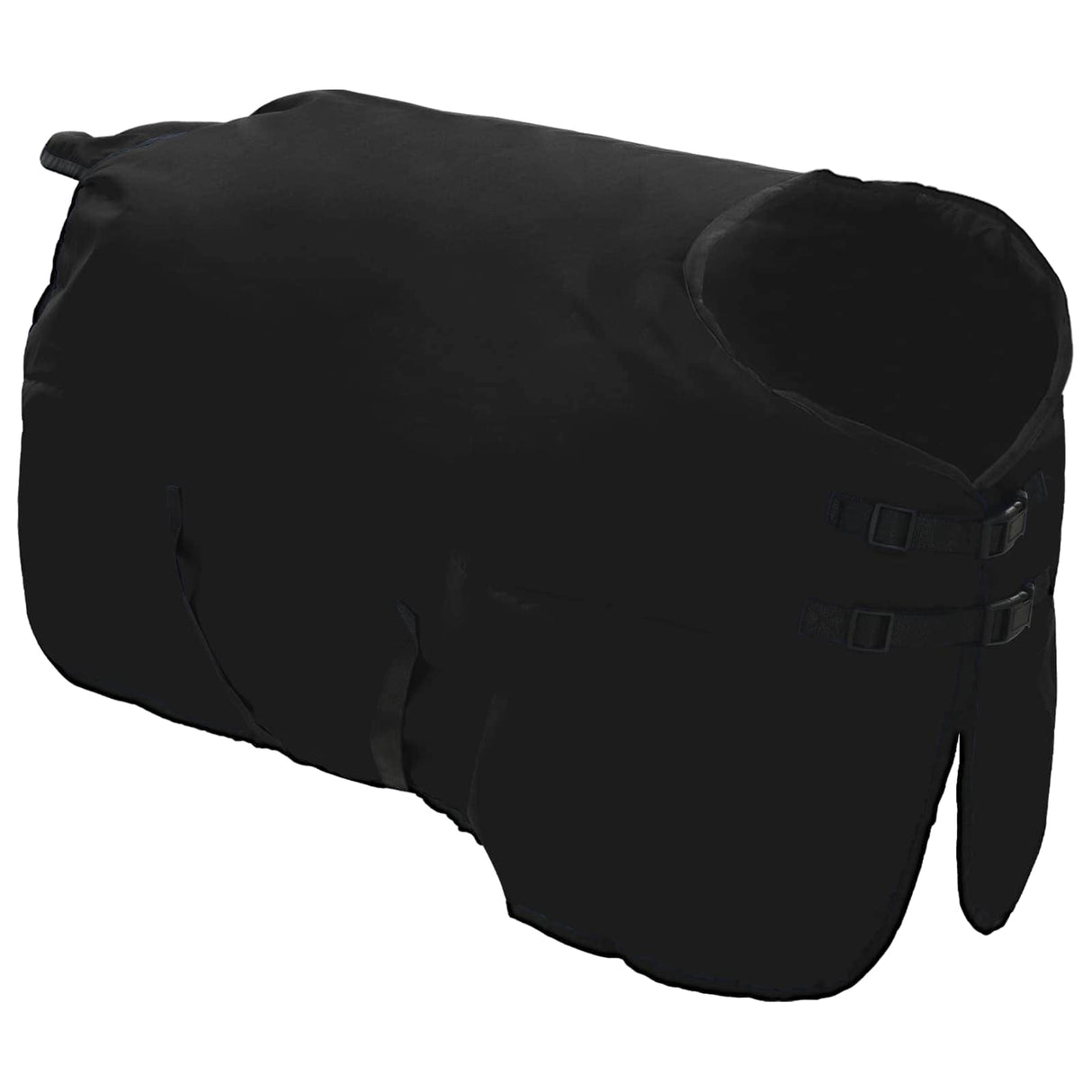 Vidaxl paardendeken donkergroen en zwart 105 cm polyester