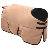 Vidaxl paardendeken cappuccino 165 cm polyester