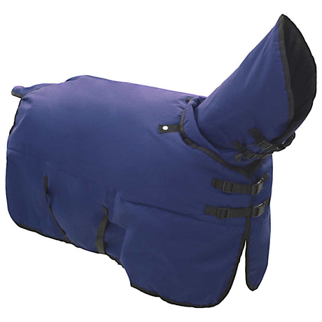 Vidaxl paardendeken donkergroen en zwart 165 cm polyester