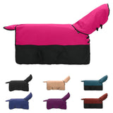 Vidaxl paardendeken roze en zwart 75 cm polyester