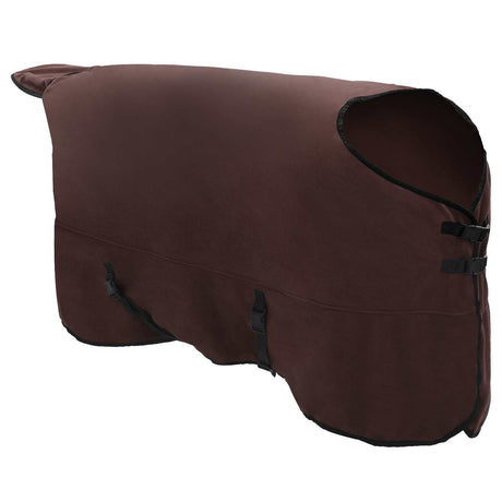 Vidaxl paardendeken volledig donkerbruin polyester