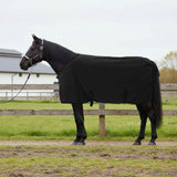 Vidaxl paardendeken zwart polyester