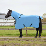 Vidaxl paardendeken volledige aqua 75 cm polyester