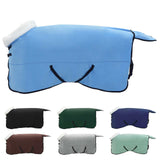 Vidaxl paardendeken volledige aqua 165 cm polar fleece