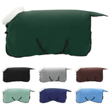Vidaxl paardendeken volledig donkergroen 115 cm polar fleece
