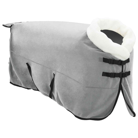Vidaxl paardendeken volledig donkergroen 135 cm polar fleece